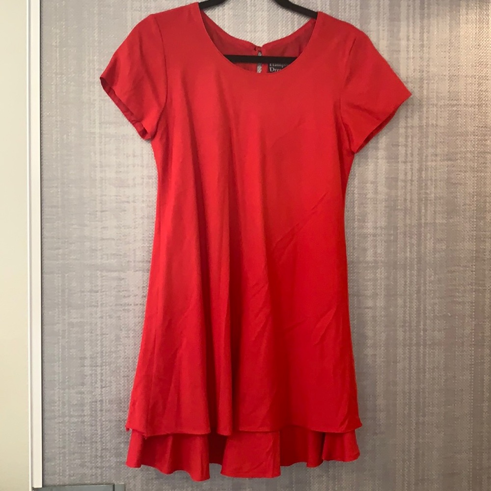 Hampton Dress Co. Petite Red Dress